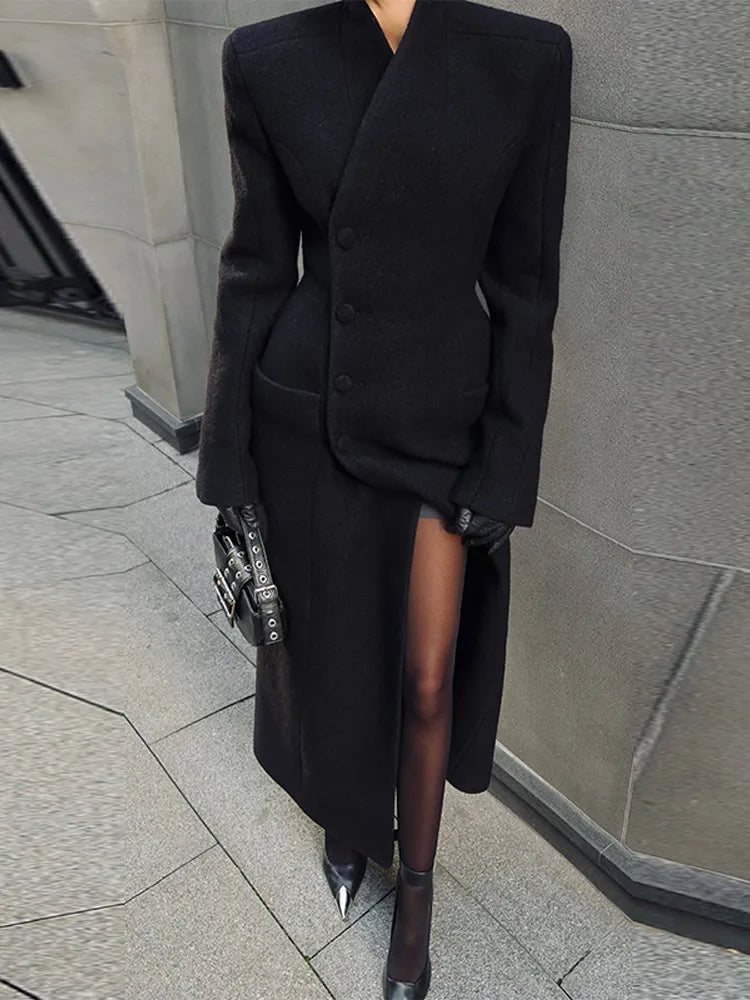 Pardessus à boutons Dominique