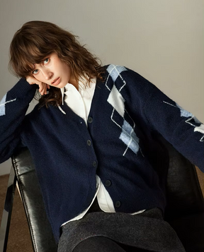 Manteau en laine à boutons Catherine