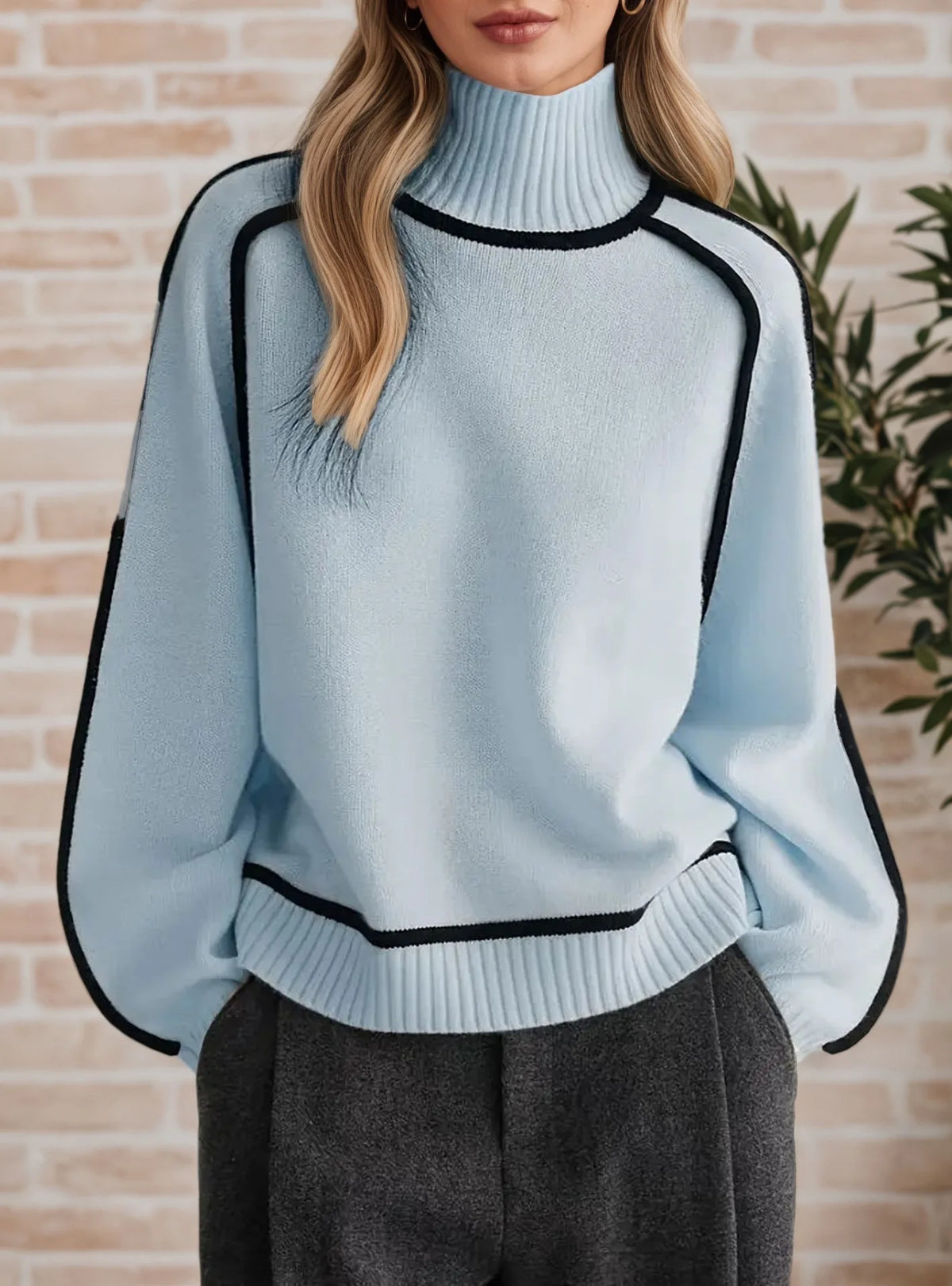 Pull Belle – En Laine Style Chemisier