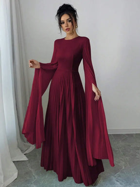 Robe longue à manches longues Delphine
