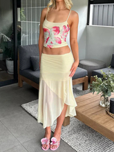 Ensemble Deux Pièces En Tulle Fleuri Kenia