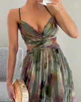 Robe Longue Imprimée Imogen