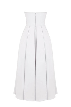 Robe Midi Bustier Celeste