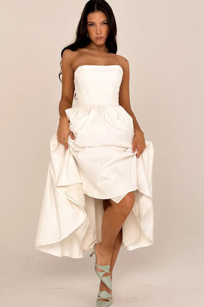 Robe Midi Bustier Celeste