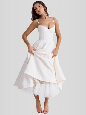Robe Midi Corset Chloé