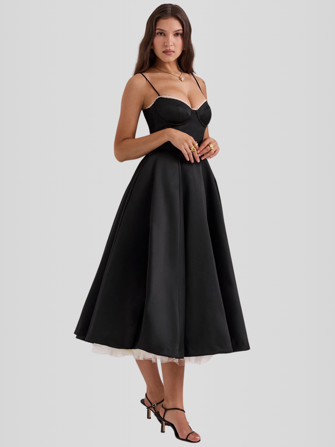 Robe Midi Corset Chloé