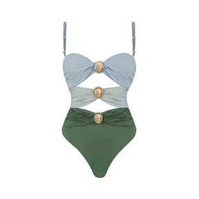 Maillot Deux Pièces Multicolore Isabel