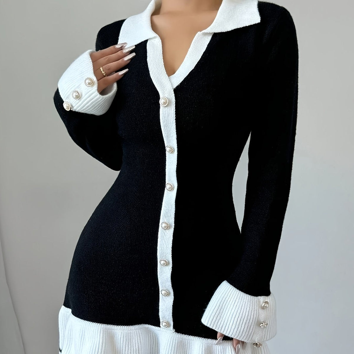 Robe Courte Manches Longues Giulietta