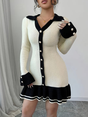 Robe Courte Manches Longues Giulietta