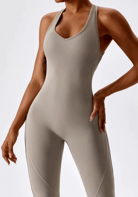 Combinaison Flare Dos Nu Sans Couture Camille