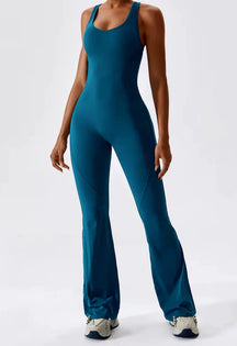 Combinaison Flare Dos Nu Sans Couture Camille