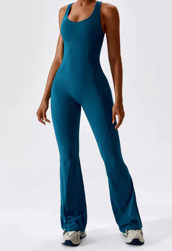 Combinaison Flare Dos Nu Sans Couture Camille