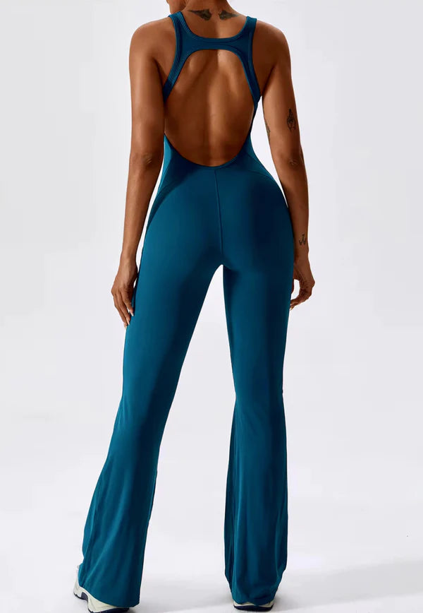 Combinaison Flare Dos Nu Sans Couture Camille