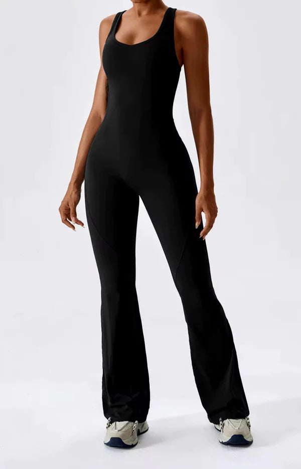 Combinaison Flare Dos Nu Sans Couture Camille