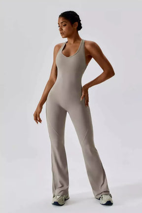 Combinaison Flare Dos Nu Sans Couture Camille