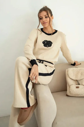 Ensemble Margot – Haut & Pantalon en Maille