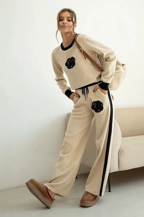 Ensemble Margot – Haut & Pantalon en Maille