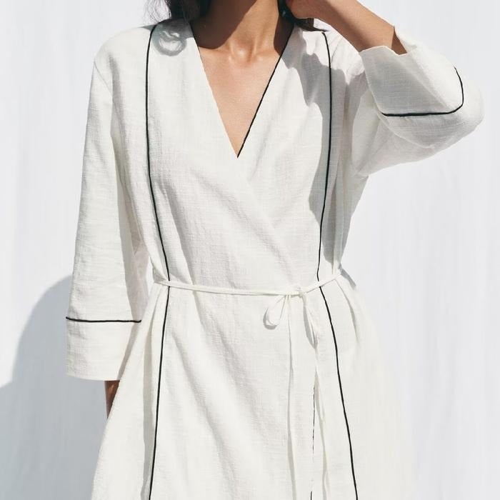 Ensemble Isabelle – Chemisier & Pantalon Large