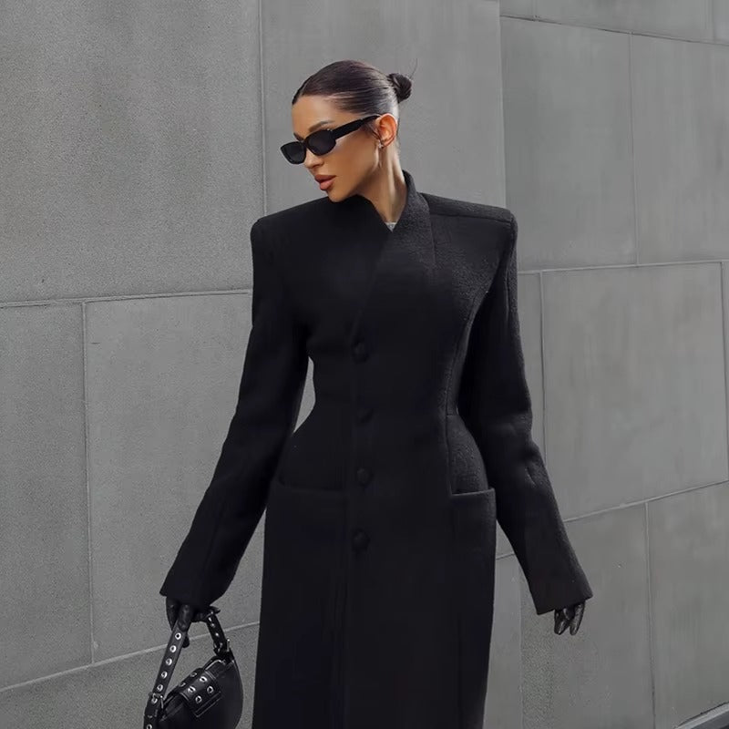 Pardessus à boutons Dominique