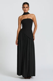 Robe Longue Sans Bretelles Mya