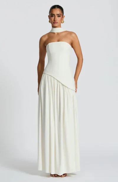 Robe Longue Sans Bretelles Mya