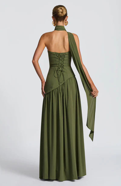 Robe Longue Sans Bretelles Mya