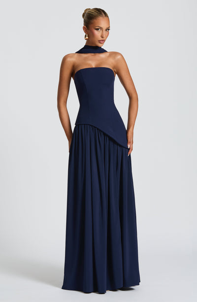 Robe Longue Sans Bretelles Mya