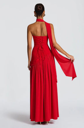 Robe Longue Sans Bretelles Mya