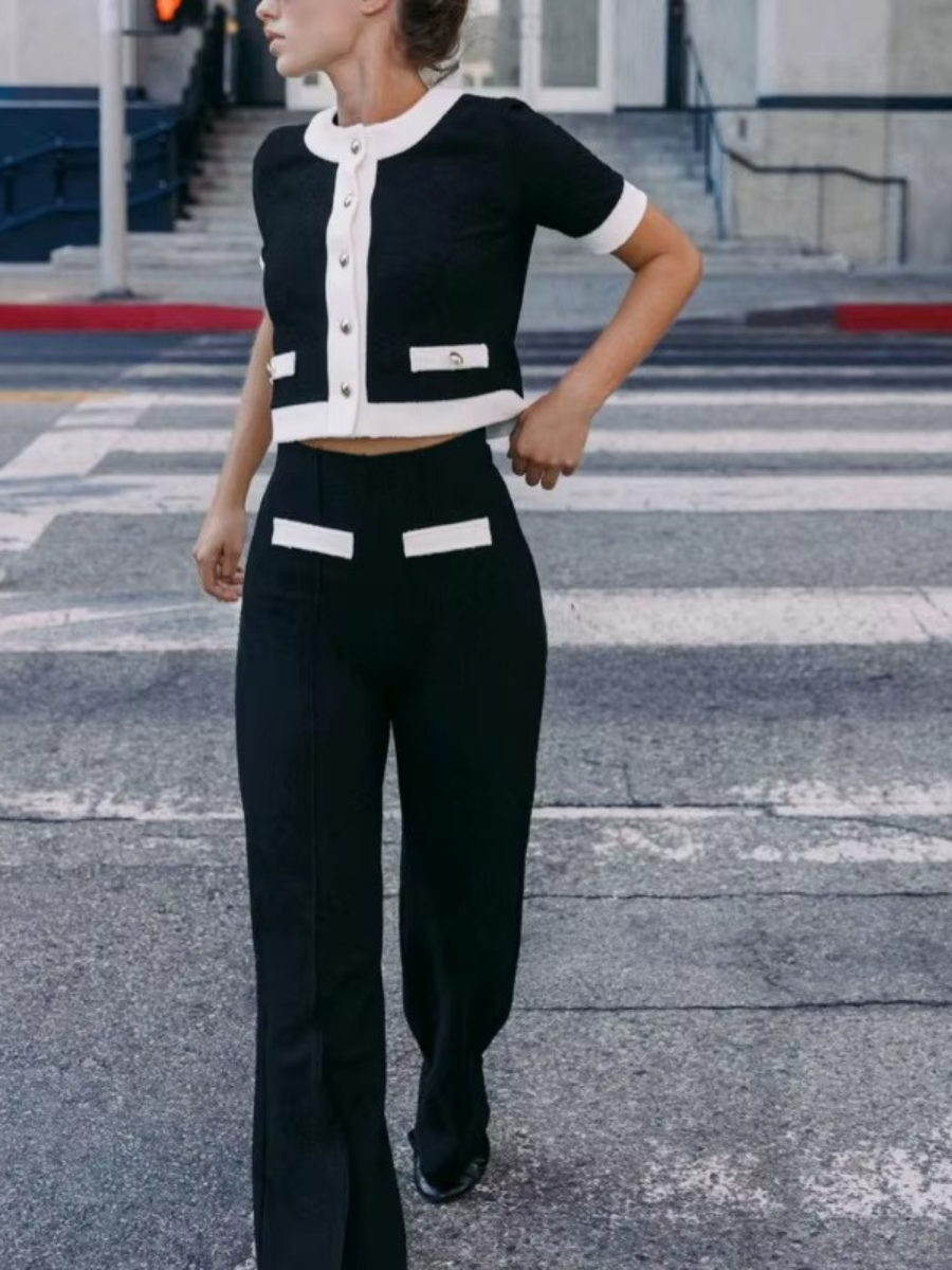 Ensemble Julie – Chemisier & Pantalon