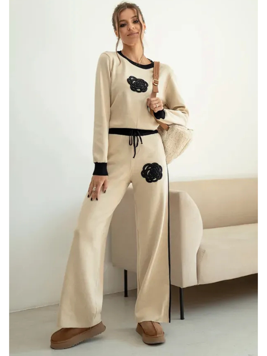 Ensemble Margot – Haut & Pantalon en Maille