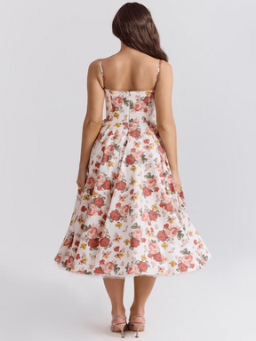 Robe Midi Corset Chloé