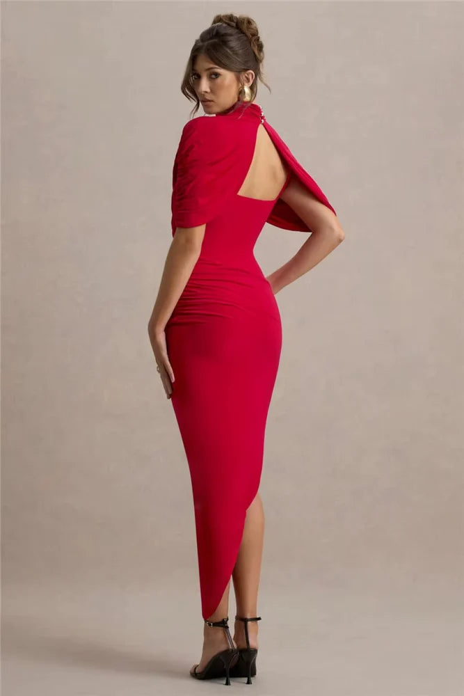 Robe Longue Asymétrique Lyra