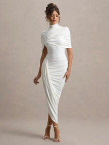 Robe Longue Asymétrique Lyra