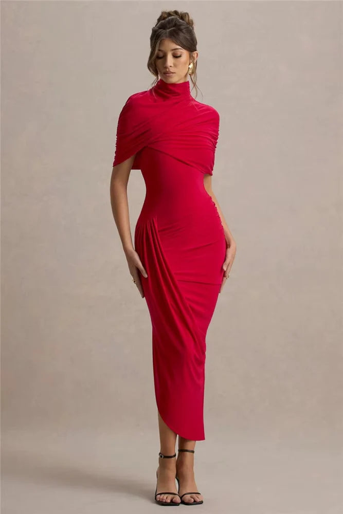 Robe Longue Asymétrique Lyra